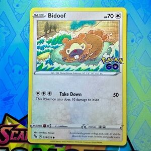 bidoof (059/078) - common — pokémon: pokemon go